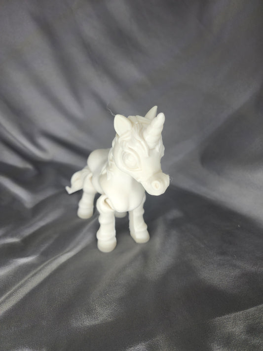 Unicorn articulating figurine