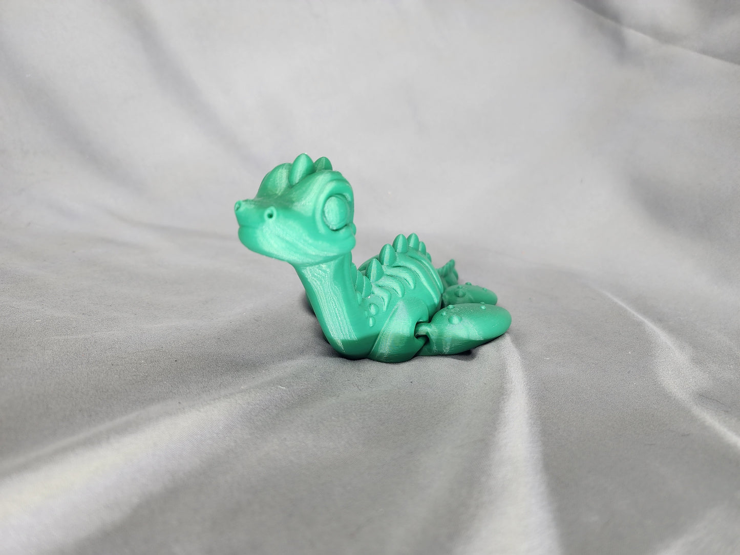 Nessy - Loch Ness Monster articulating figurine