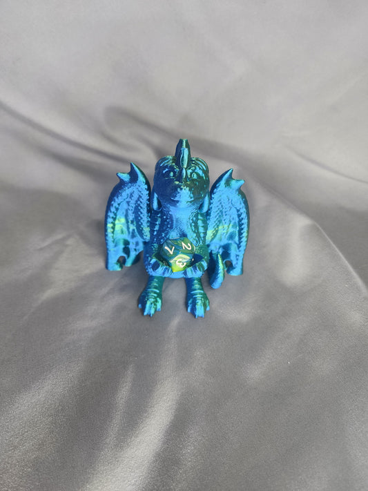 Dragon Paws Sitting Dice Holder Guardian will hold your dice for you while you make your next move