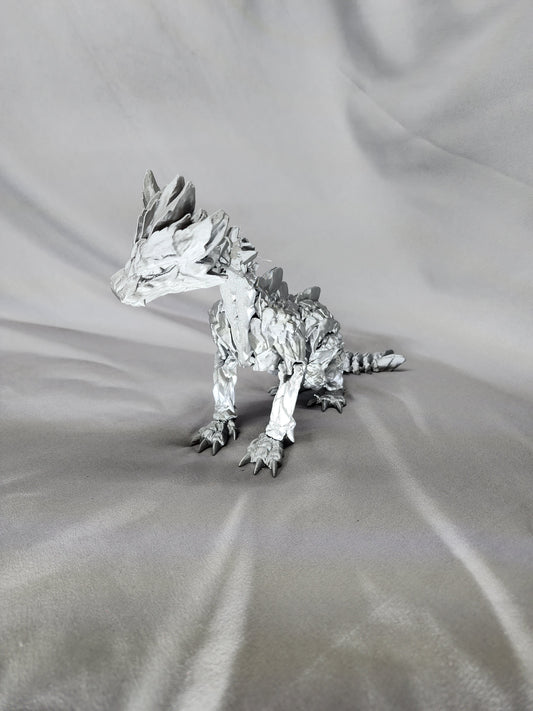 Stone Dragon articulating figurine