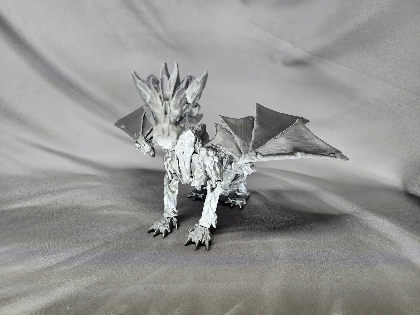 Stone Wing Dragon articulating figurine