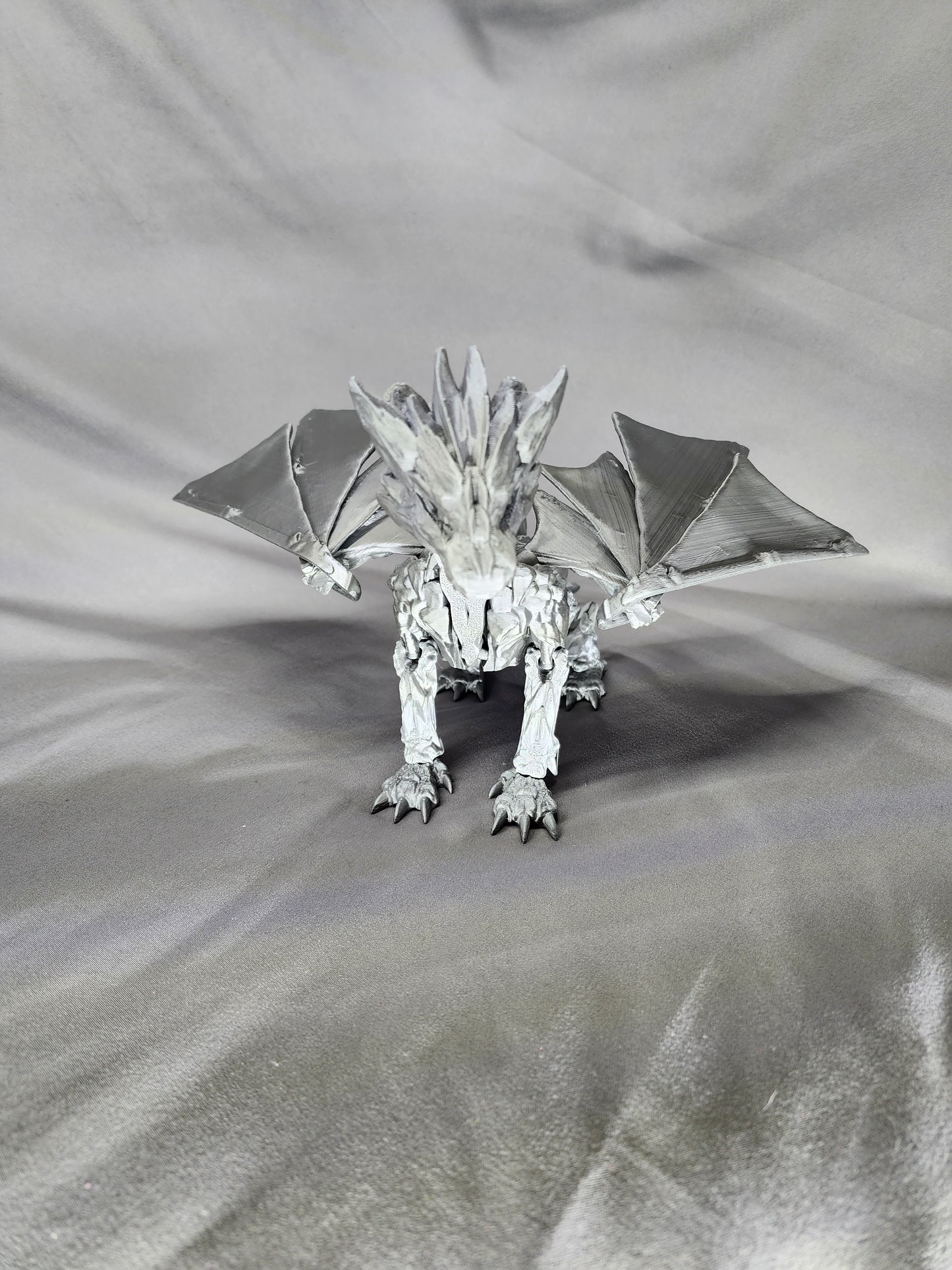 Stone Wing Dragon articulating figurine