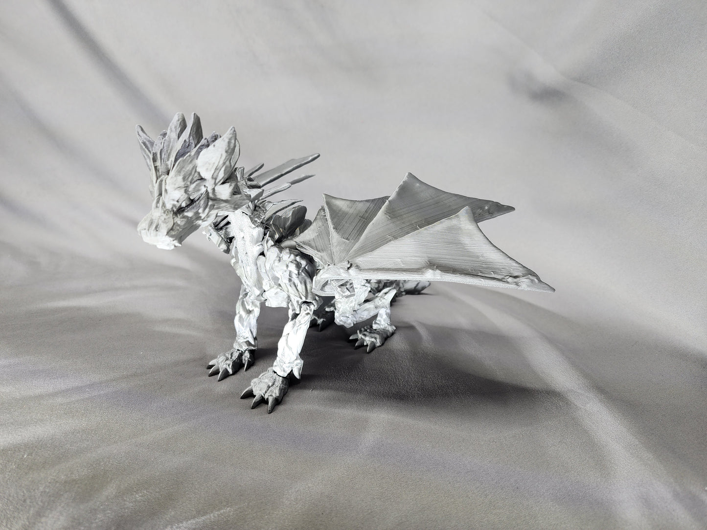 Stone Wing Dragon articulating figurine