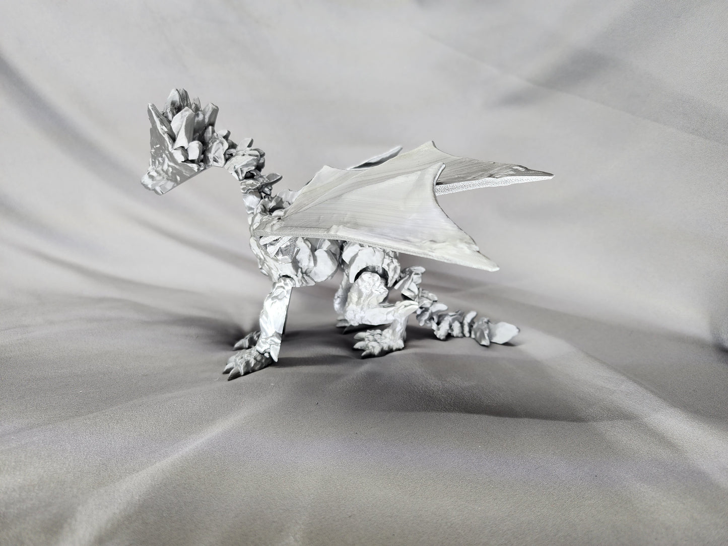 Stone Wing Dragon articulating figurine