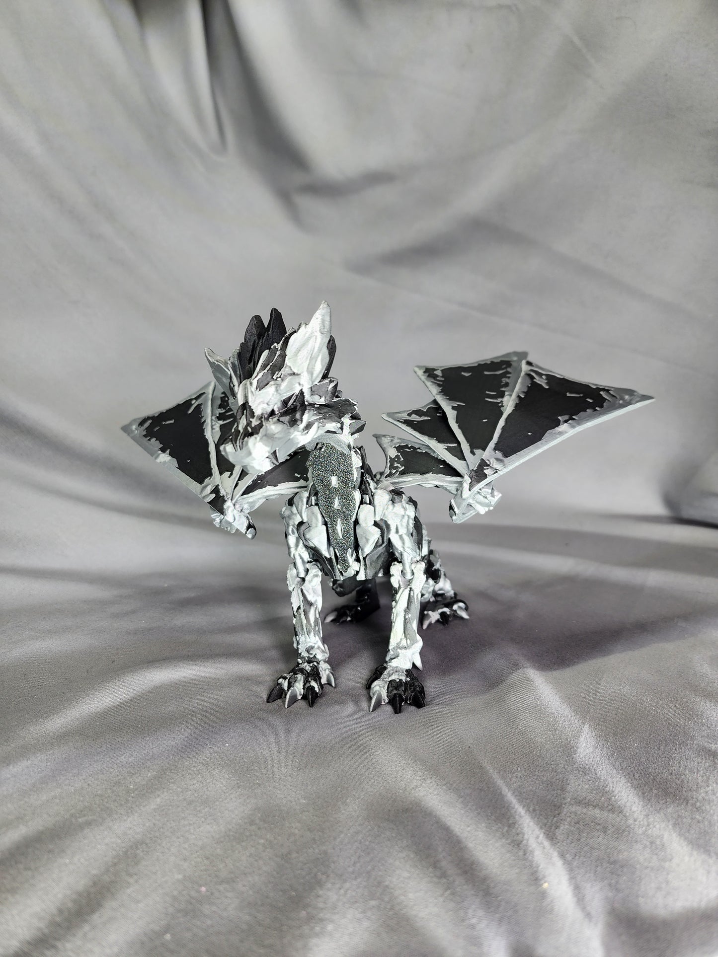 Stone Wing Dragon articulating figurine