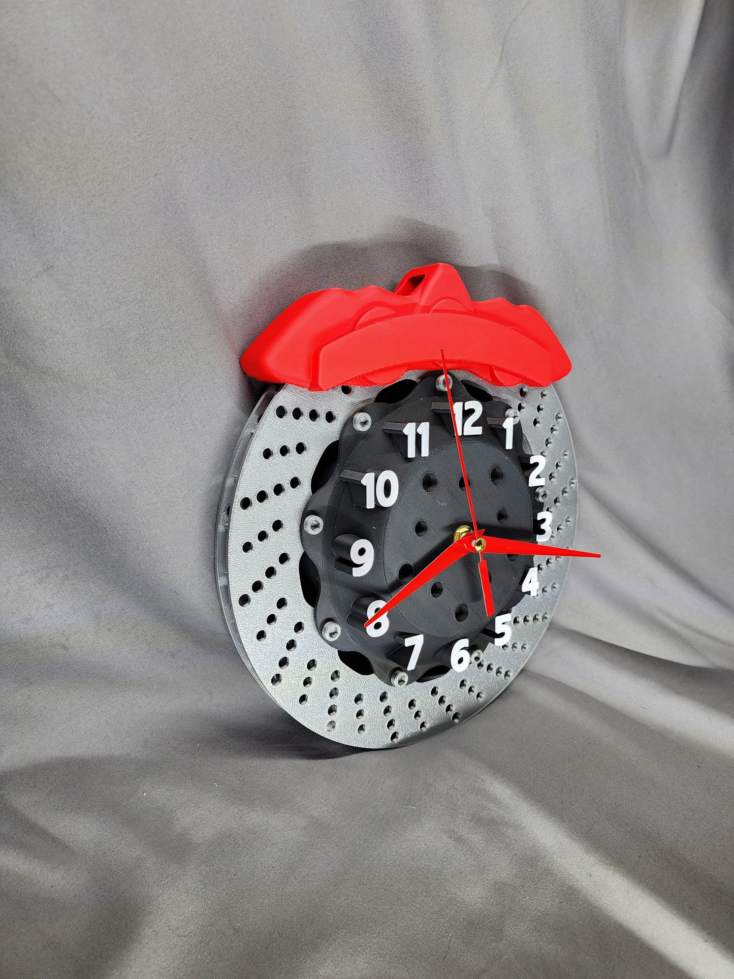 Brake Disc Clock can stop on a dime and keep you on time, perfect for the office of any auto enthusiast