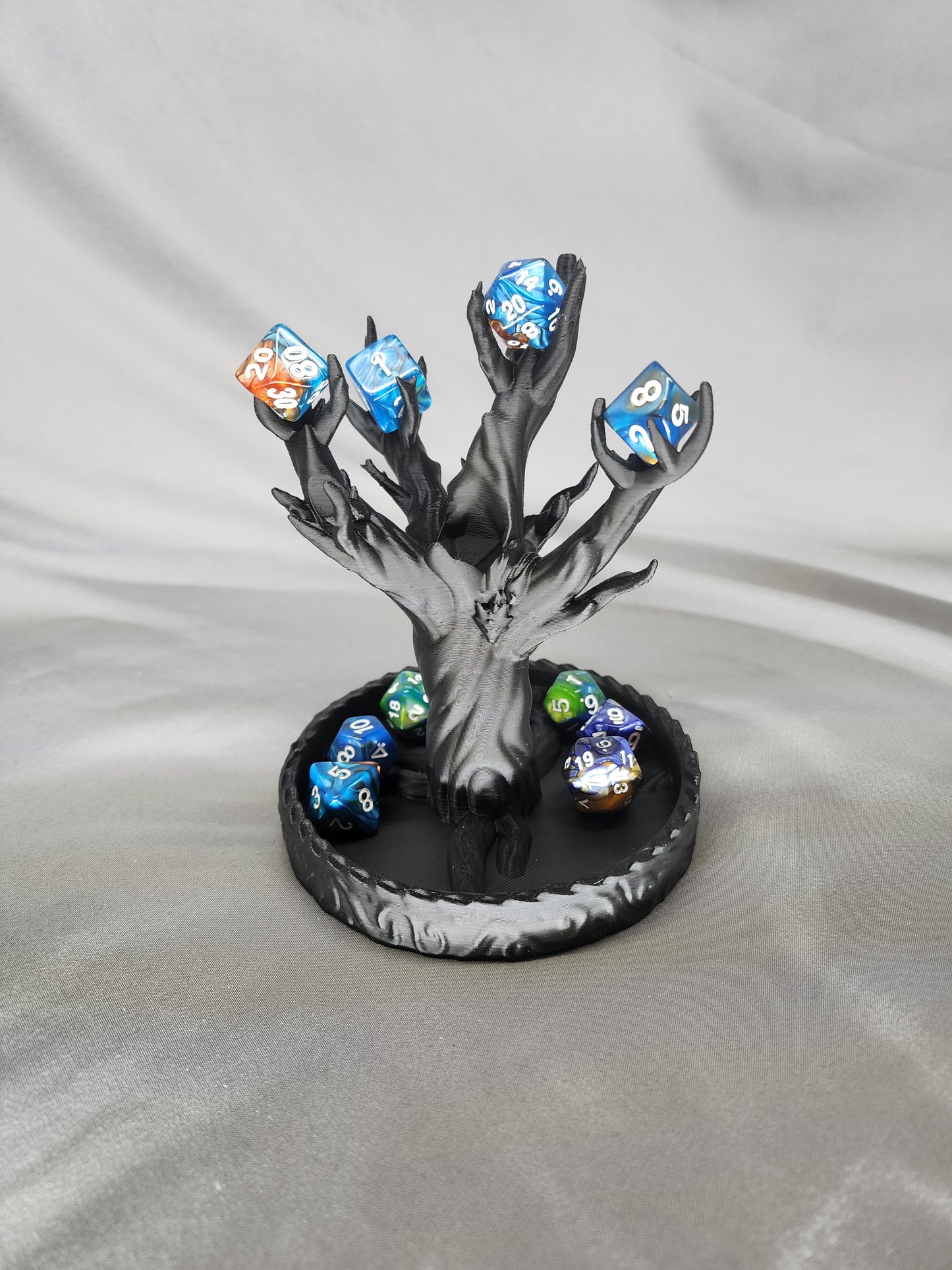 Haunted Tree Dice Holder and decorative display for your dice collection for the tabletop game enthusiast