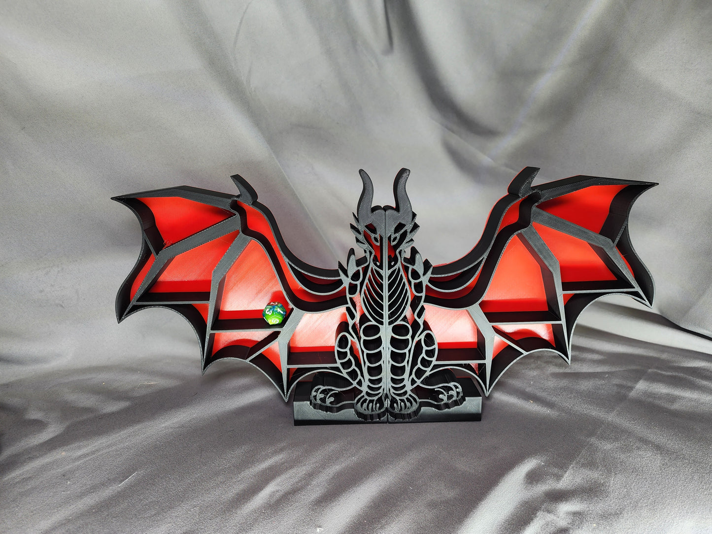 Dragon Shelf Full Wingspan decor is an excellent display shelf for miniatures