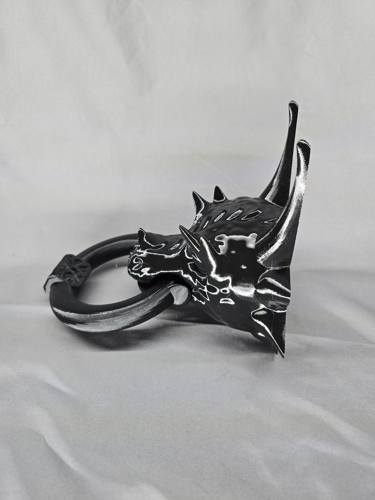 Dragon Head Door Knocker is the perfect addition to your front door Halloween decor