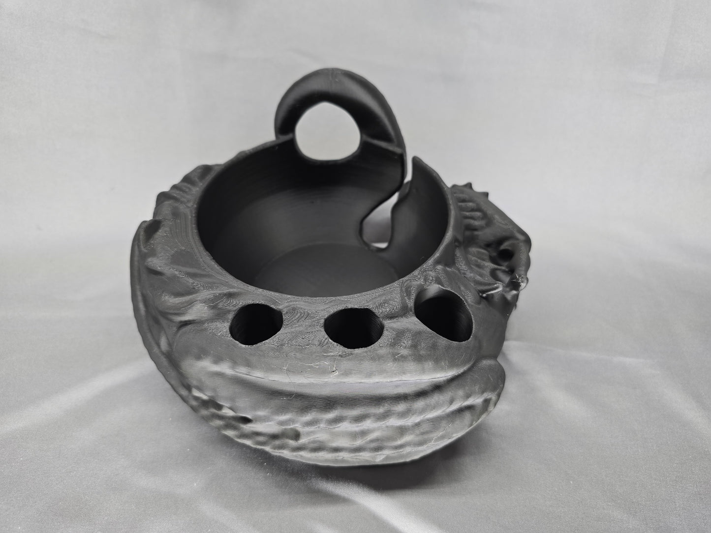 Dragon Yarn Bowl organizer mythical decoration