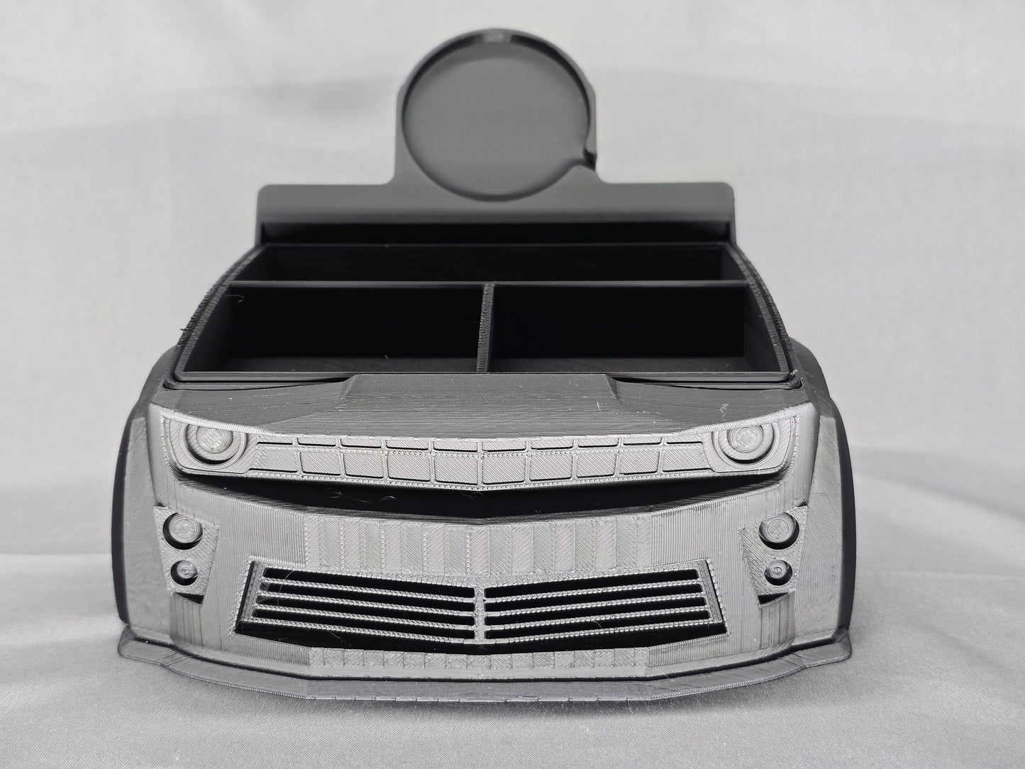 Camaro-themed Desktop Organizer & Phone Charger