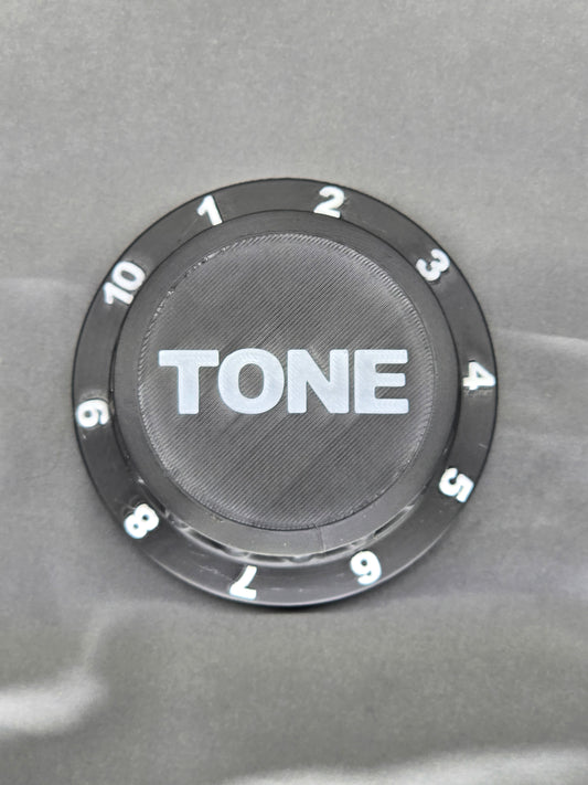 Tone Knob container is the perfect gift that holds everything from guitar picks to 9v batteries for your pedal