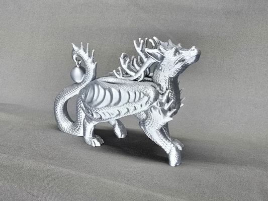 Reindeer Dragon Ornament Figurine