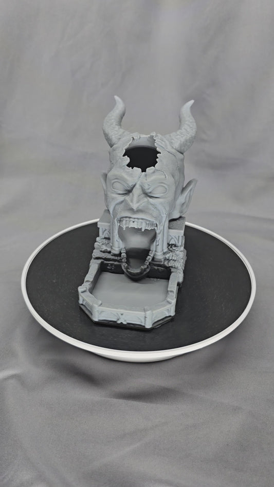 Gargoyle Head Mini Dice Tower