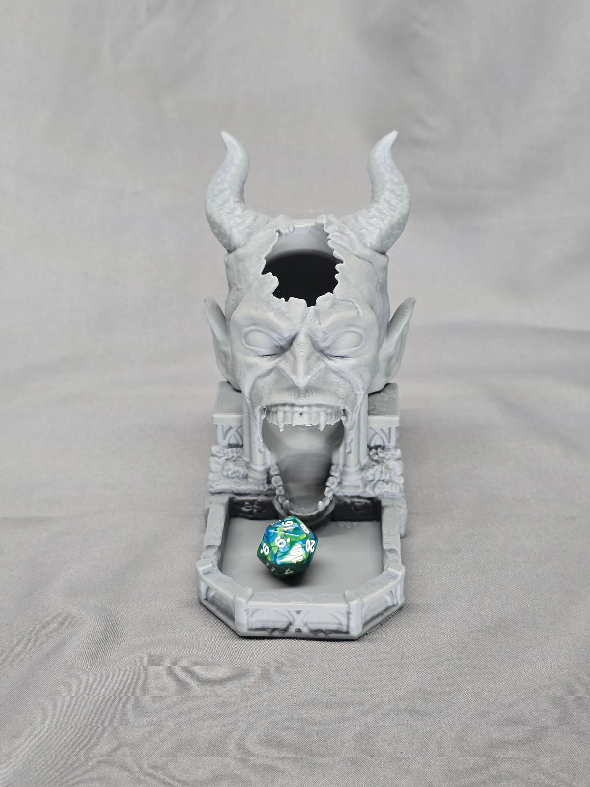 Gargoyle Head Mini Dice Tower