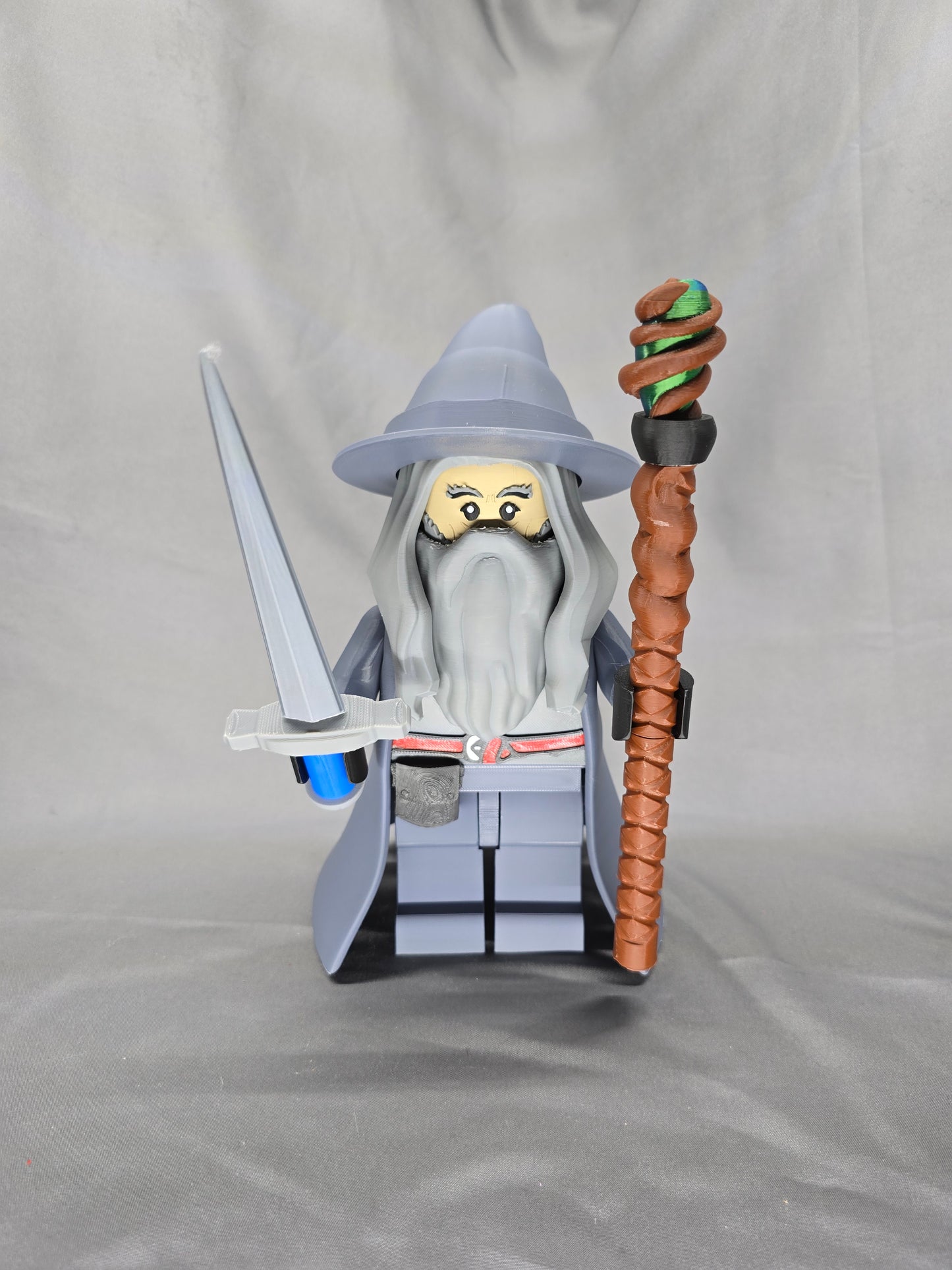 Big Block Wizard figurine