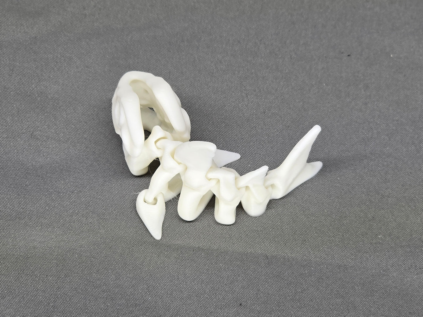Mini Shark Skeleton articulating figurine will add some bite to your day