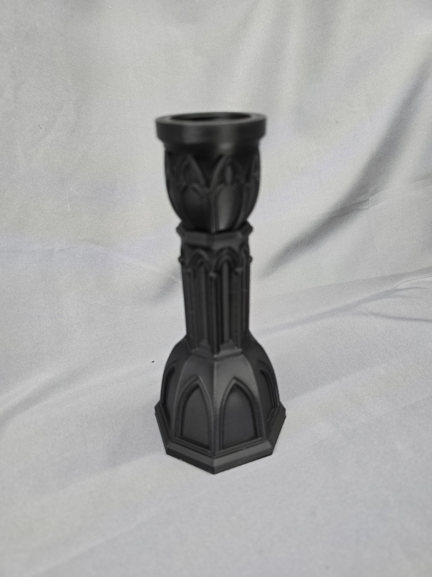 Gothic Single Candle Holder -  Gaslight Series