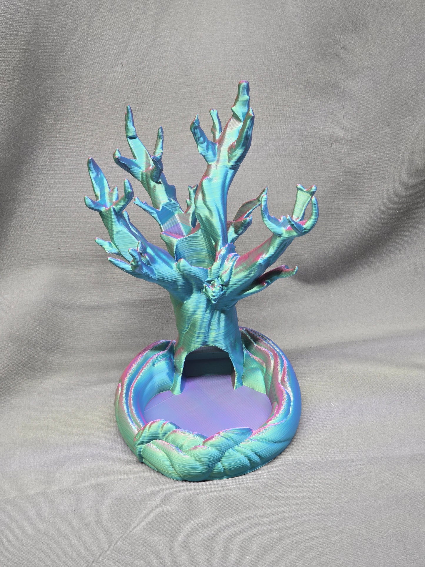 Haunted Tree Dice Tower decoration