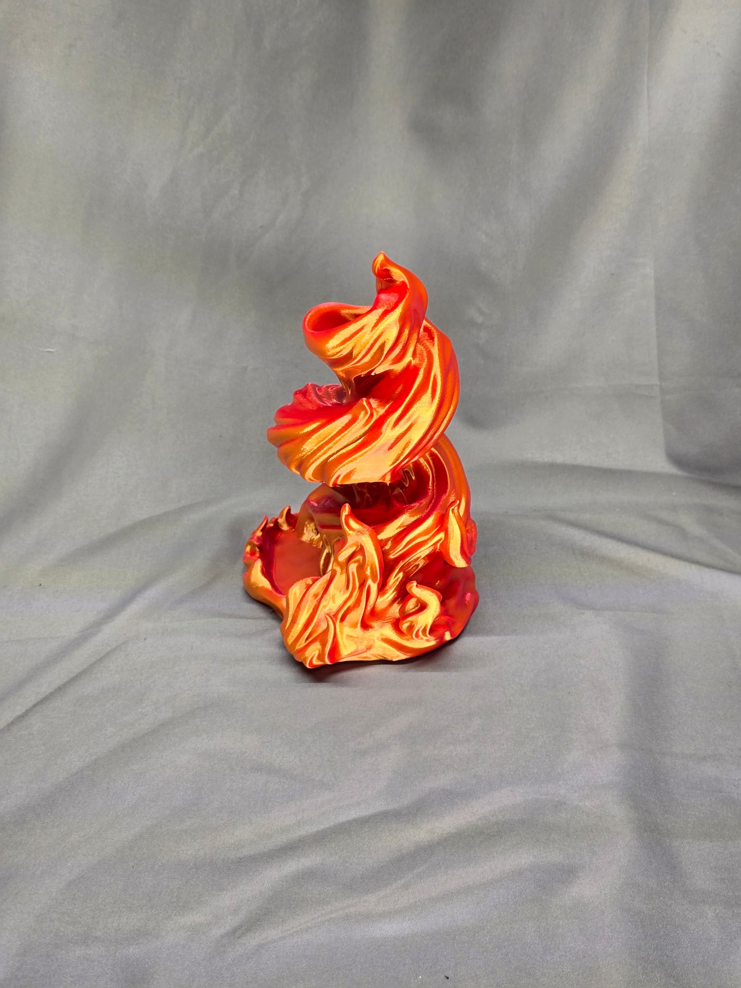 Burning Roll Dice Tower