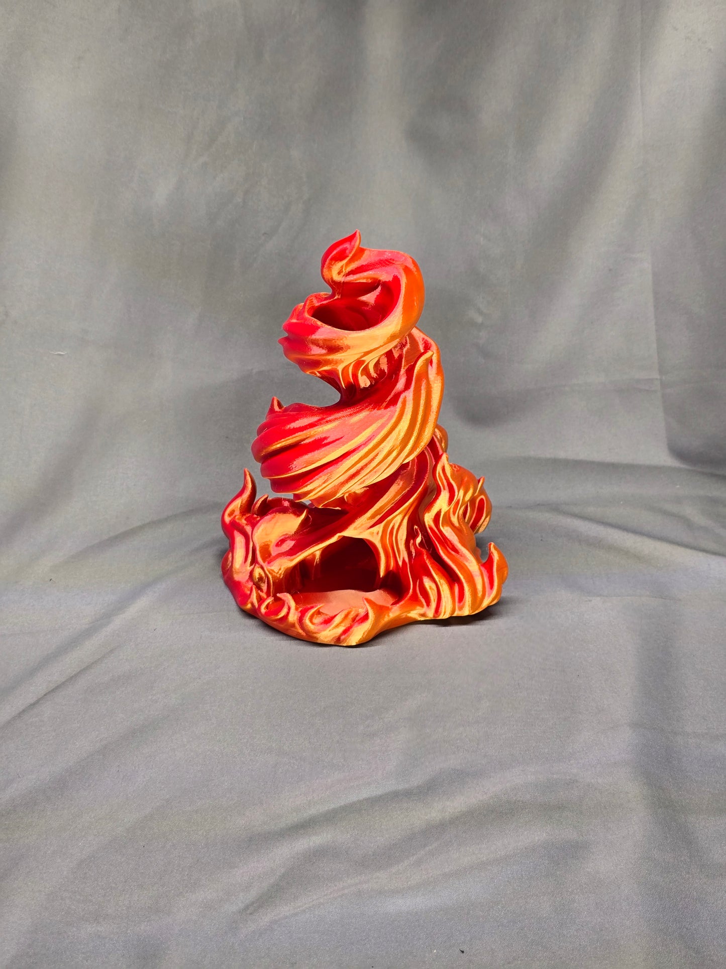 Burning Roll Dice Tower