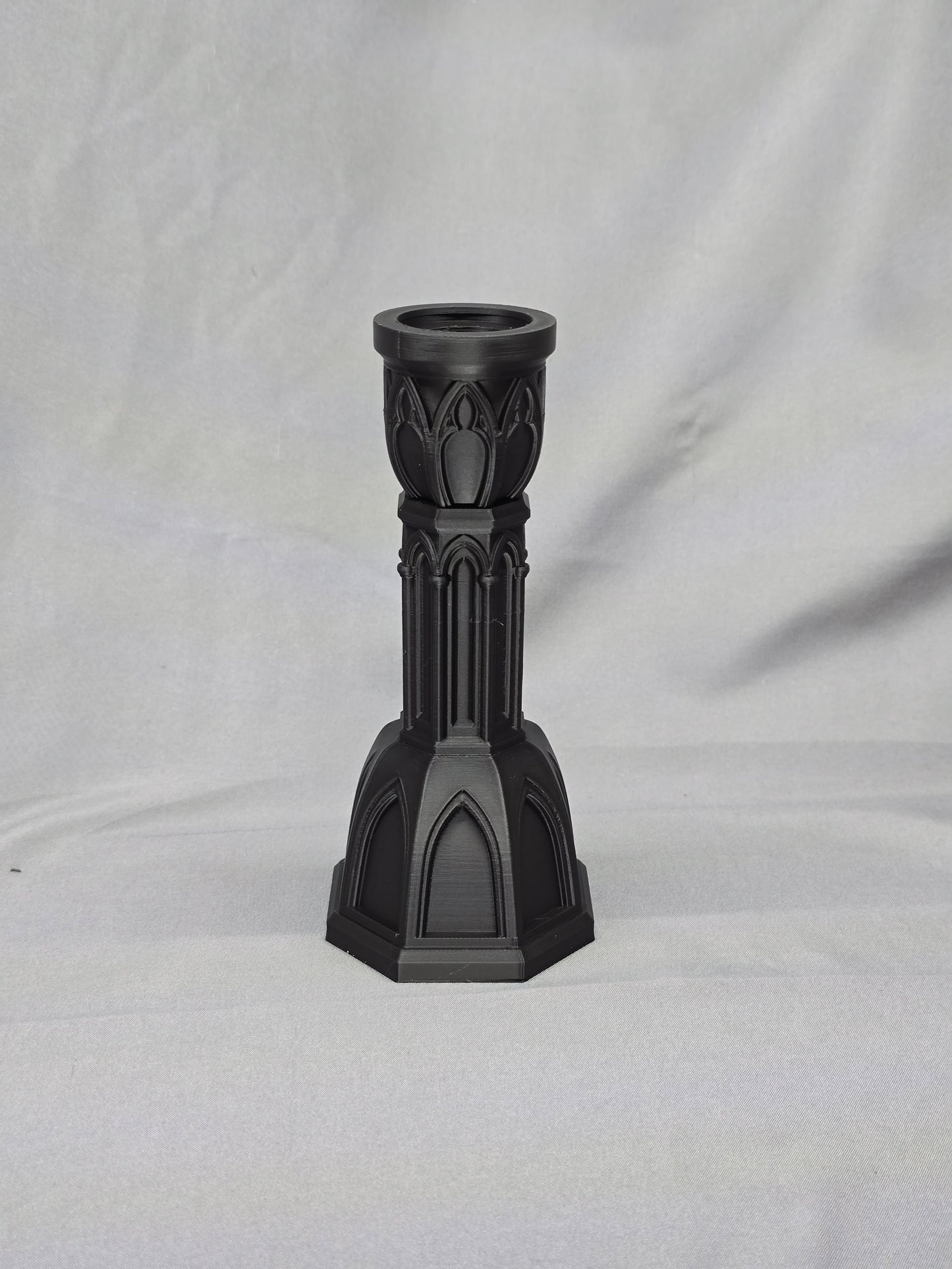 Gothic Single Candle Holder -  Gaslight Series