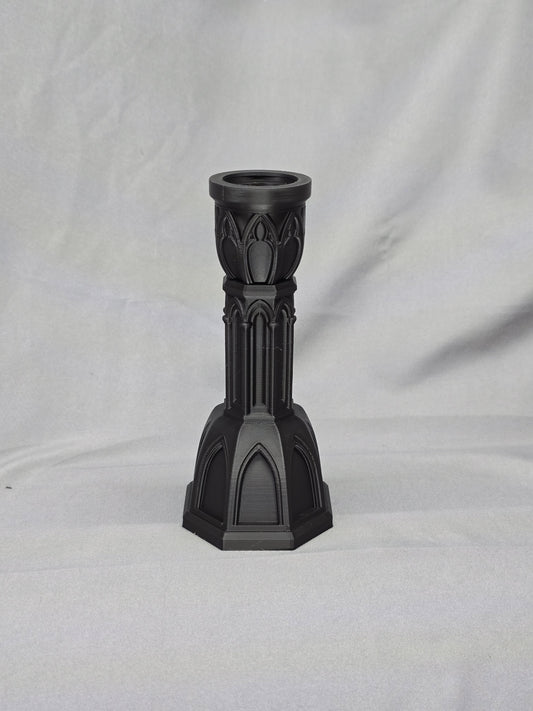 Gothic Single Candle Holder -  Gaslight Series