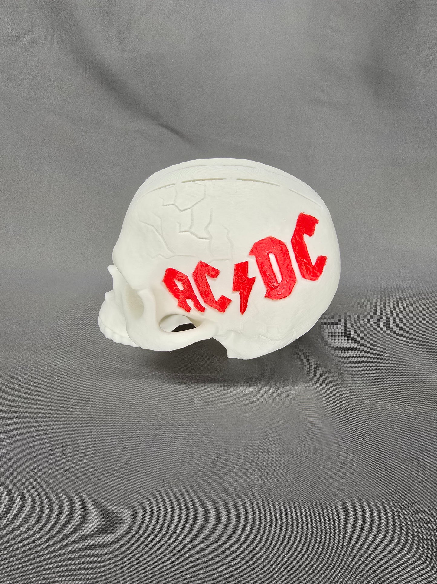 Guitar Pick Mohawk Band Engraved Skull decoration