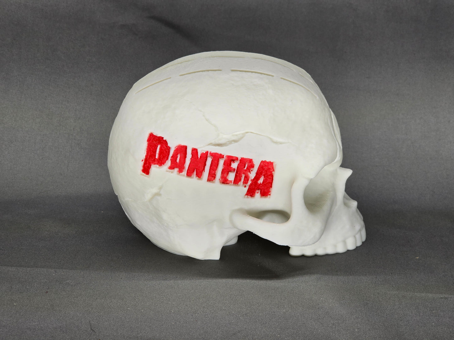 Guitar Pick Mohawk Band Engraved Skull decoration