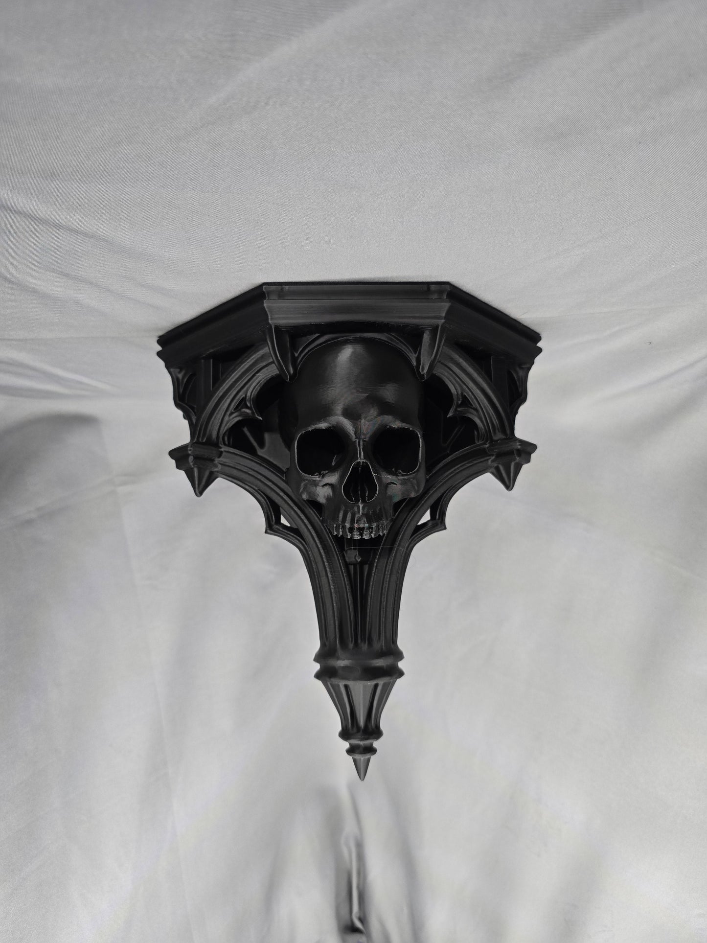 Gothic Skull Corner Shelf