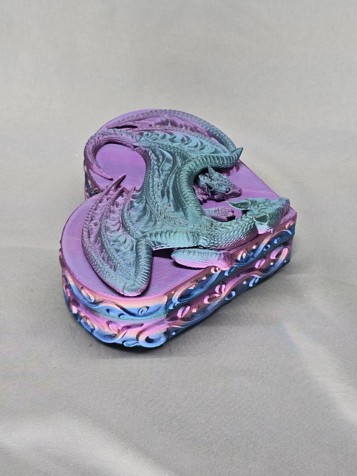 Heart-shaped Dragon box Mother's edition