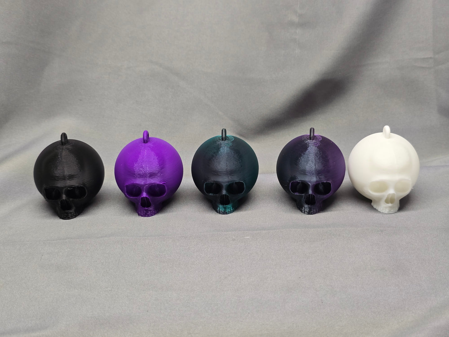 Skull Holiday Ornaments
