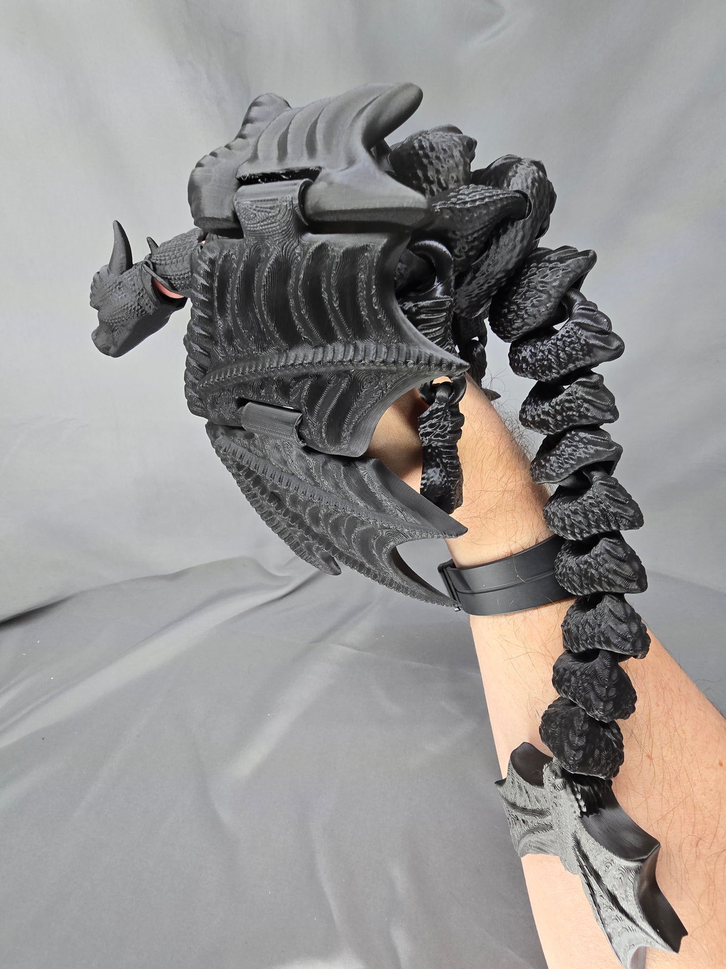 Dragon Finger Puppet articulating figurine