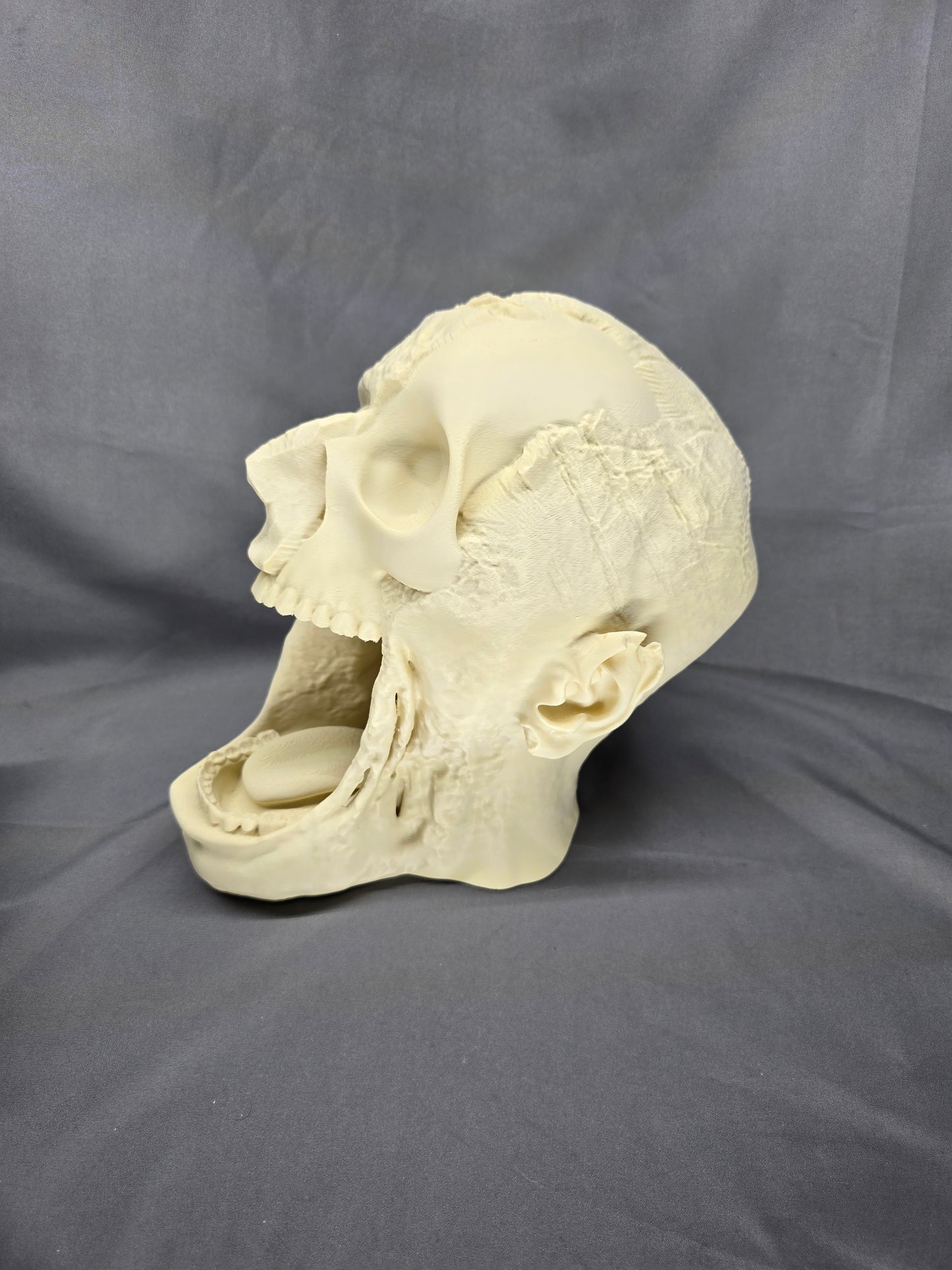 Zombie Skull controller and headphone holder