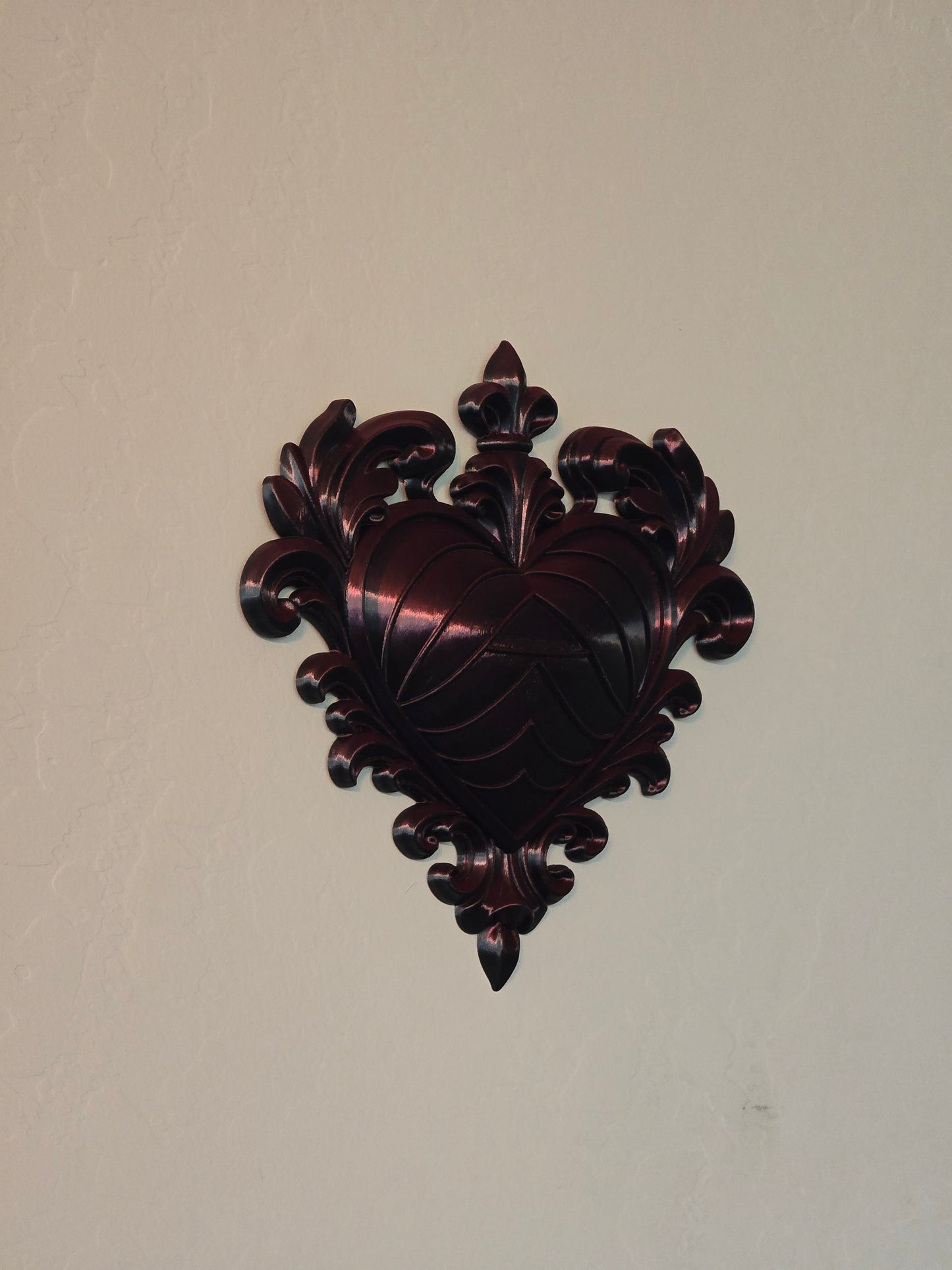 Dark Gothic Heart wall mounted decoration