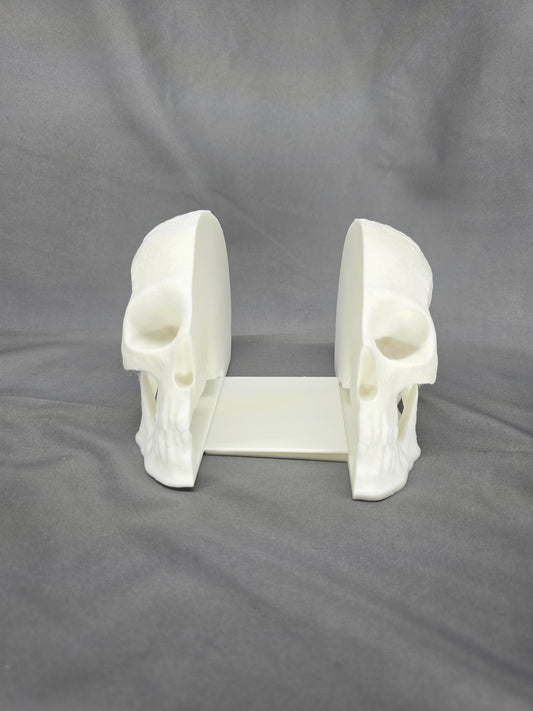 Skull Bookends